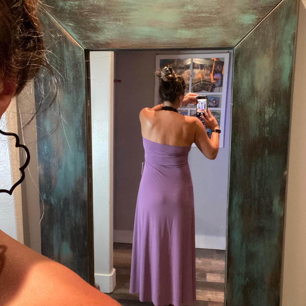 NWT LuLaRoe Purple Convertible Dress/Skirt Sz M